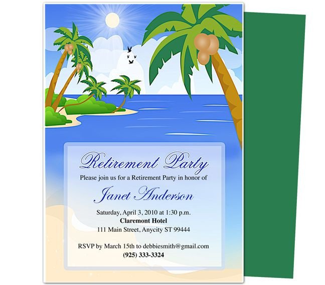 1000 images about Printable Retirement Party Invitations