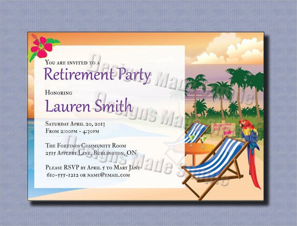 17 Retirement Party Invitations PSD AI Word Pages
