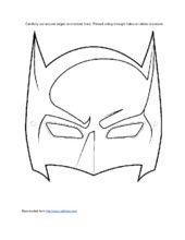 1000 ideas about Batman Mask on Pinterest