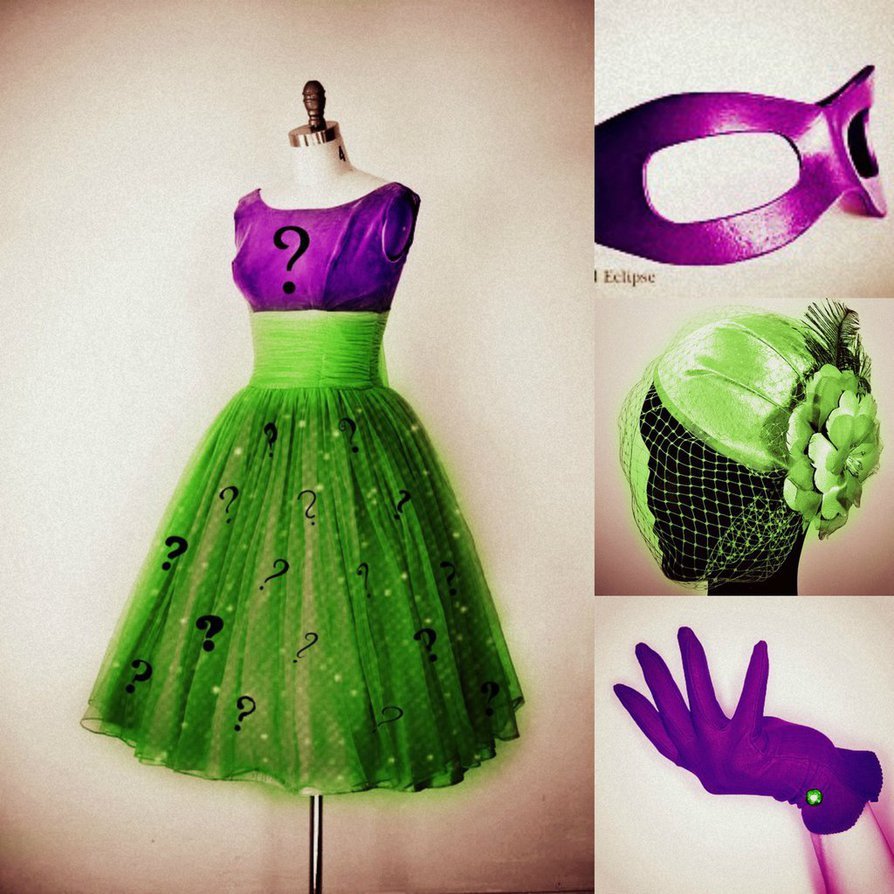 50 s Female Riddler Costume Idea by MadRain92 on DeviantArt