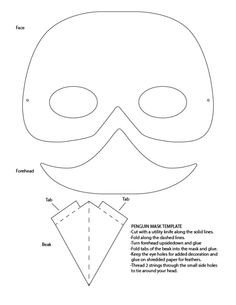 Mask template Masquerade masks and Masquerades on