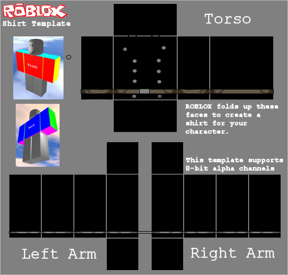 Free Template Roblox Formal by ForumGuy55 on DeviantArt