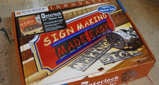 Interlock Sign Making Kit by Rockler Review WoodLogger