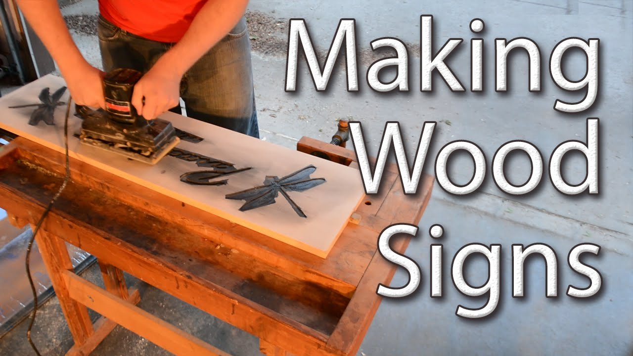 Making Wood Signs With a Router