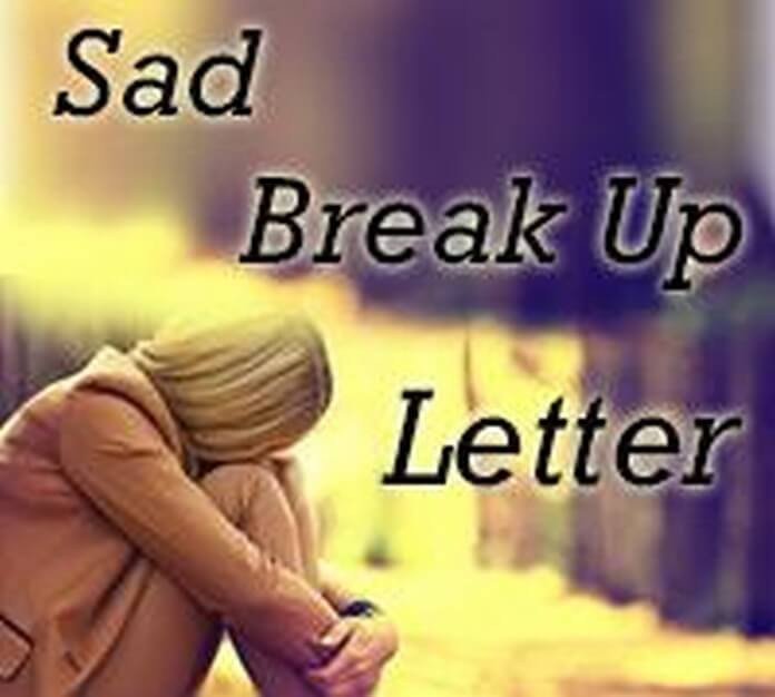 Break up Letter to Husband