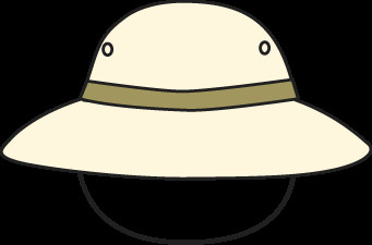Safari Hat Silhouette