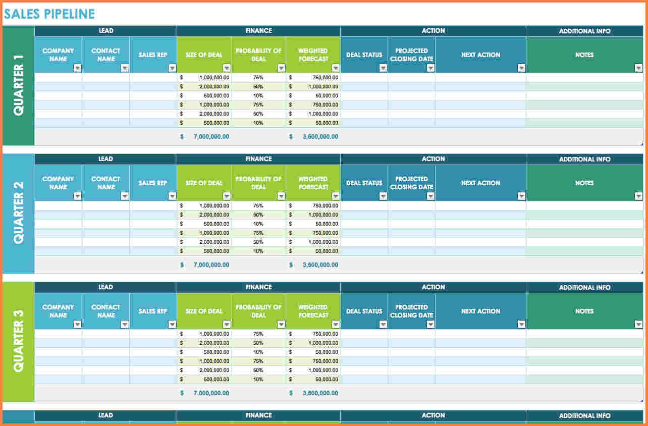 9 sales activity tracking spreadsheet