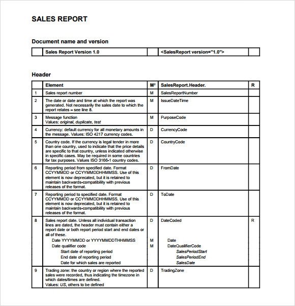 Sample Sales Call Report Sample – 12 Free Documents In