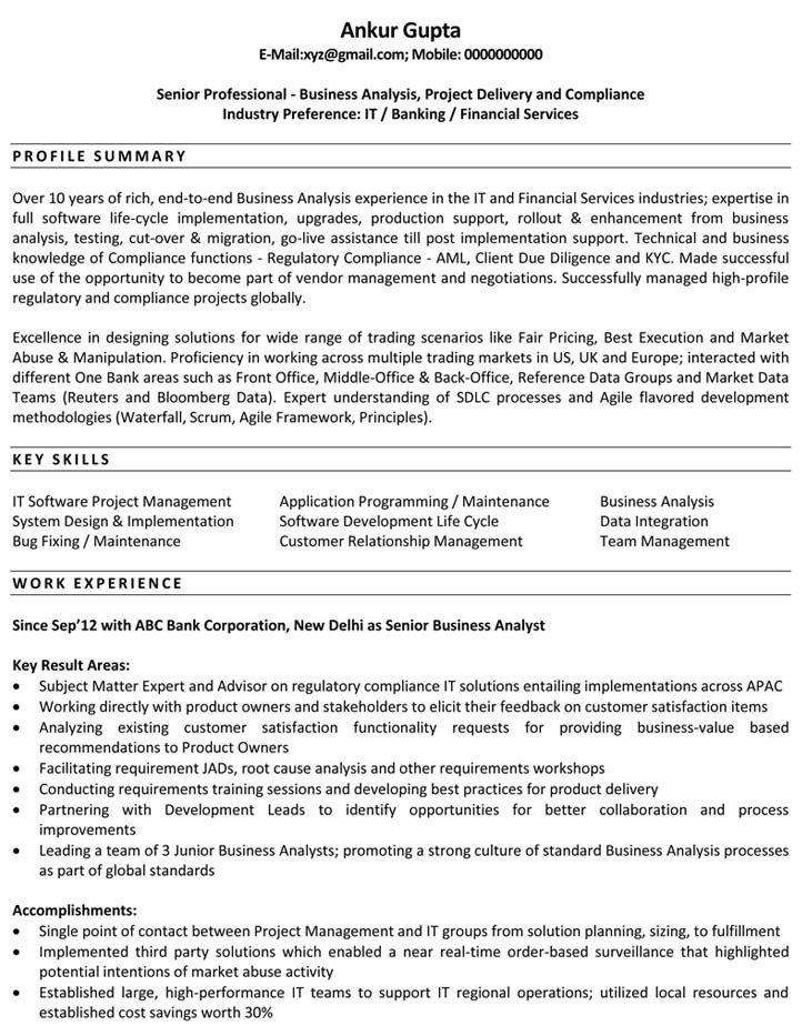 25 Best Professional Resume Examples for your next Job