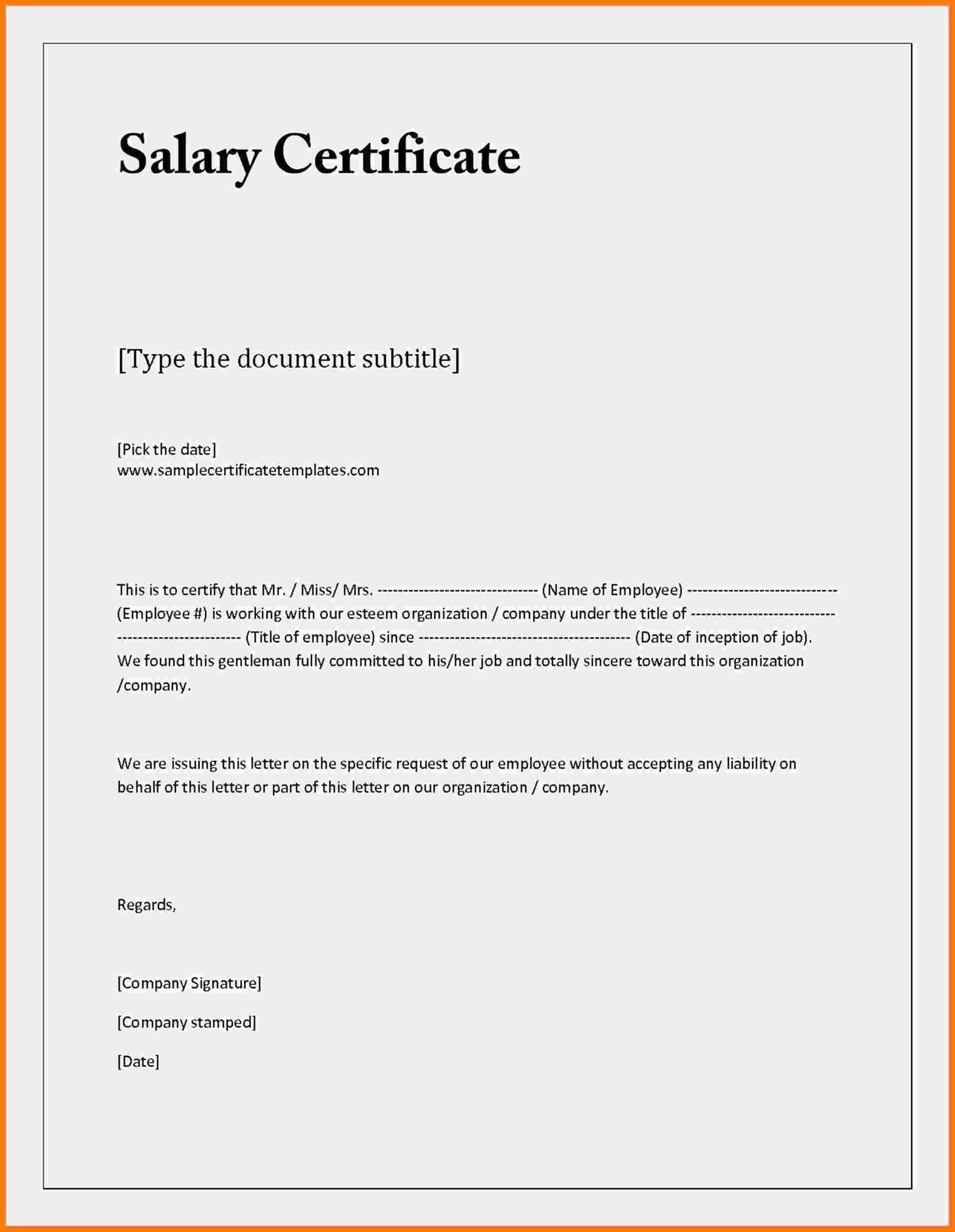 Valid Sample Letter Request For Certificate Employment