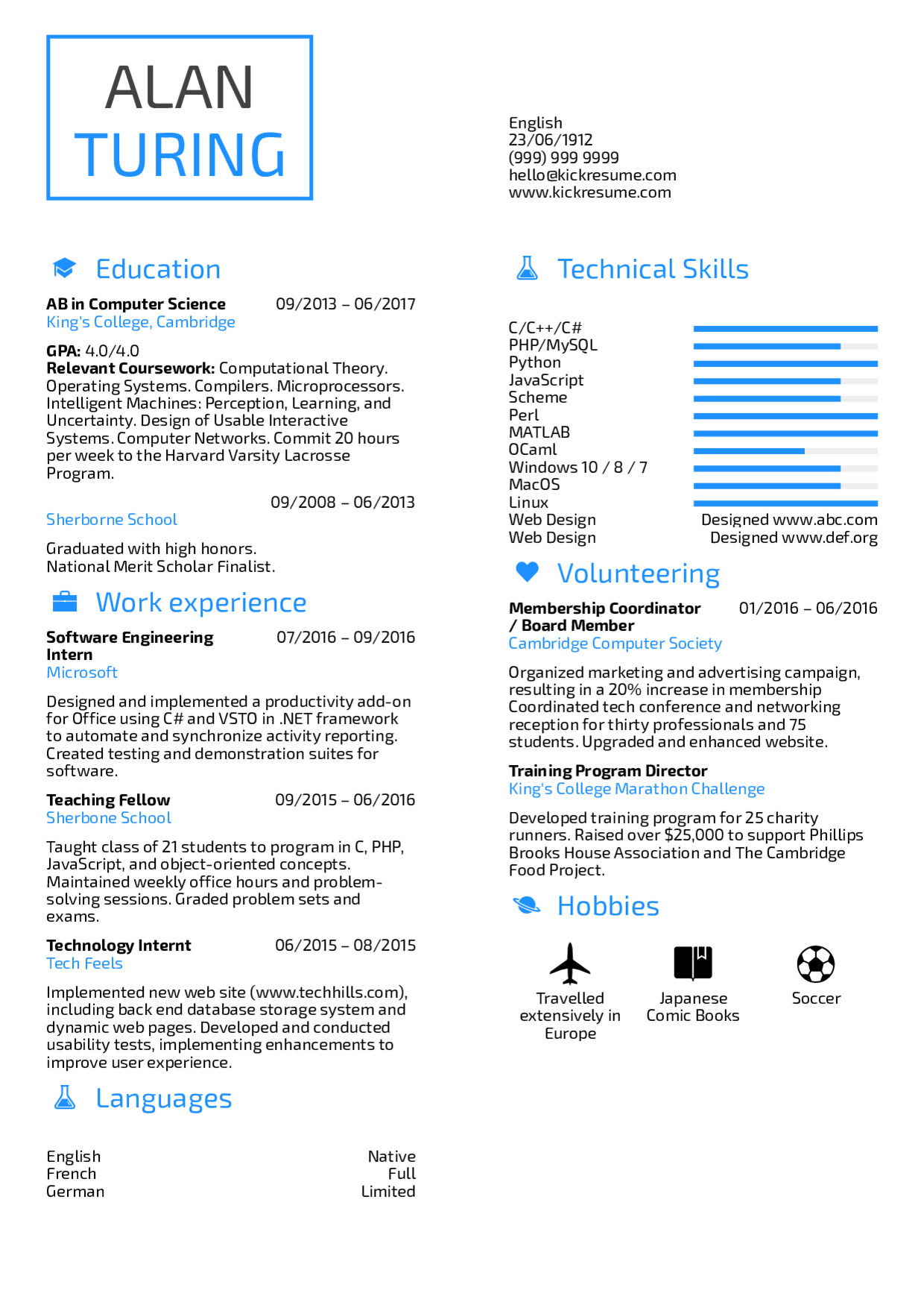 Resume Examples by Real People Student Resume puter