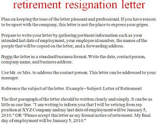 resignation letter template October 2012