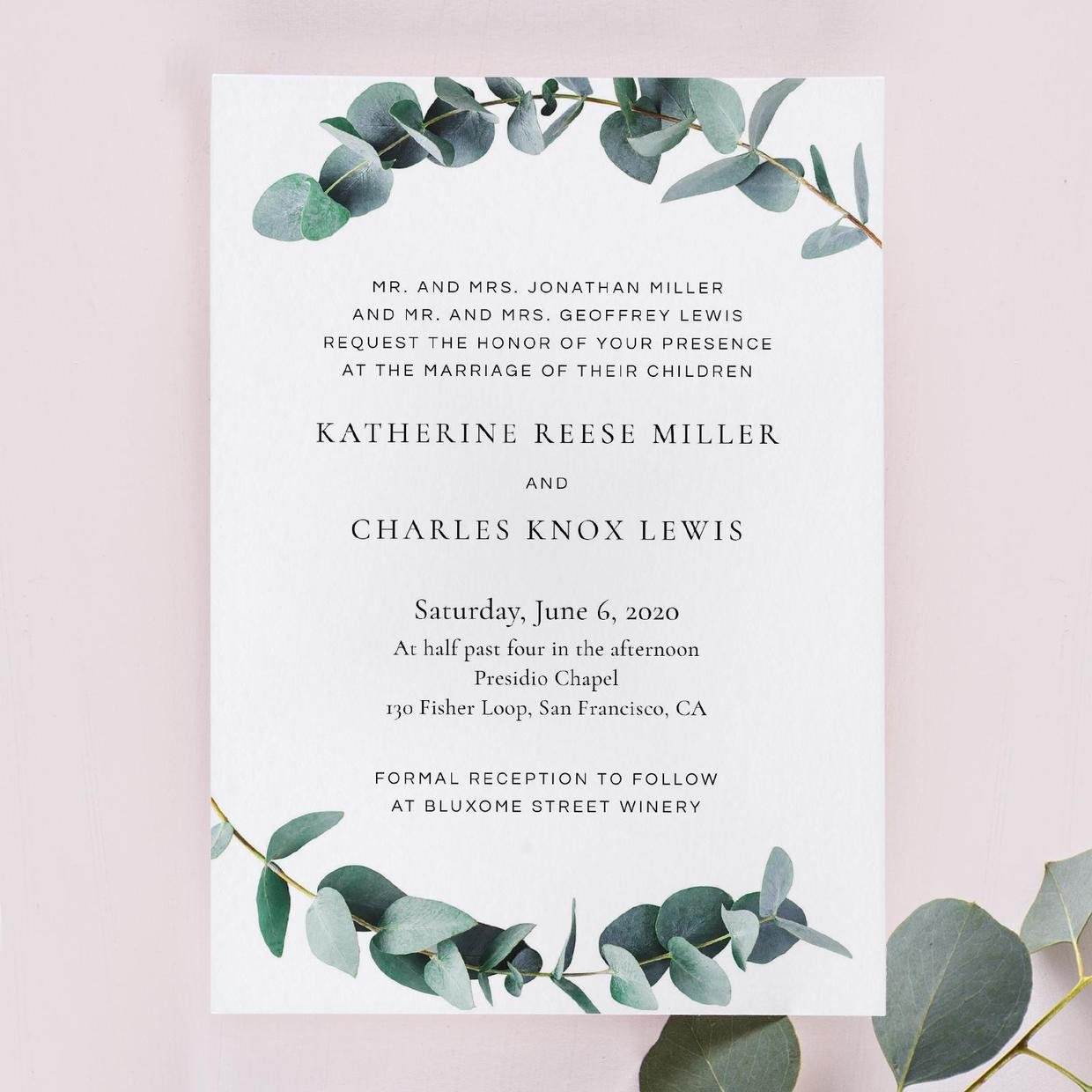 Wedding Invitation Wording Examples In Every Style