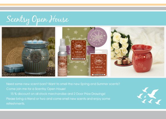 Scentsy Open House line Invitations & Cards by Pingg