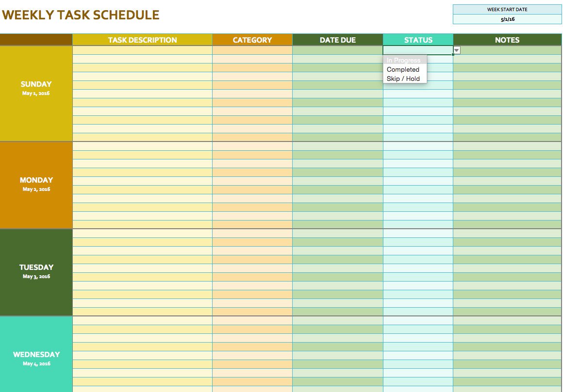 30 Schedule C Excel Template Simple Template Design