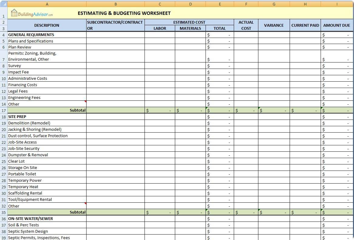30 Schedule C Excel Template