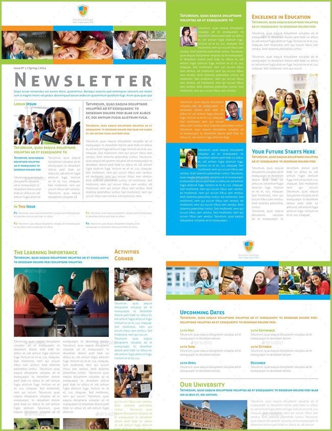 10 Classroom Newsletter Templates Free and Printable