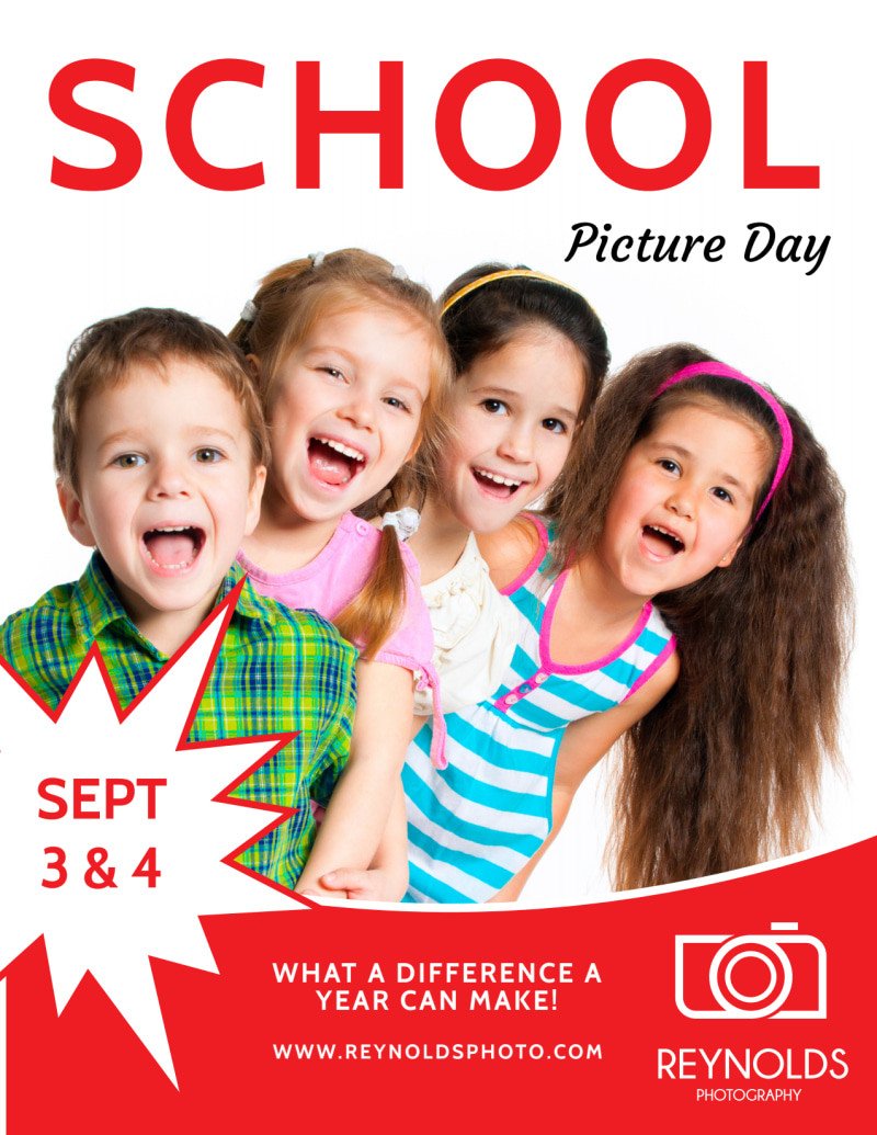Back To School Picture Day Flyer Template