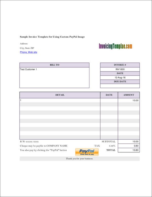 FREE 10 Self Employed Invoice Samples & Templates in PDF