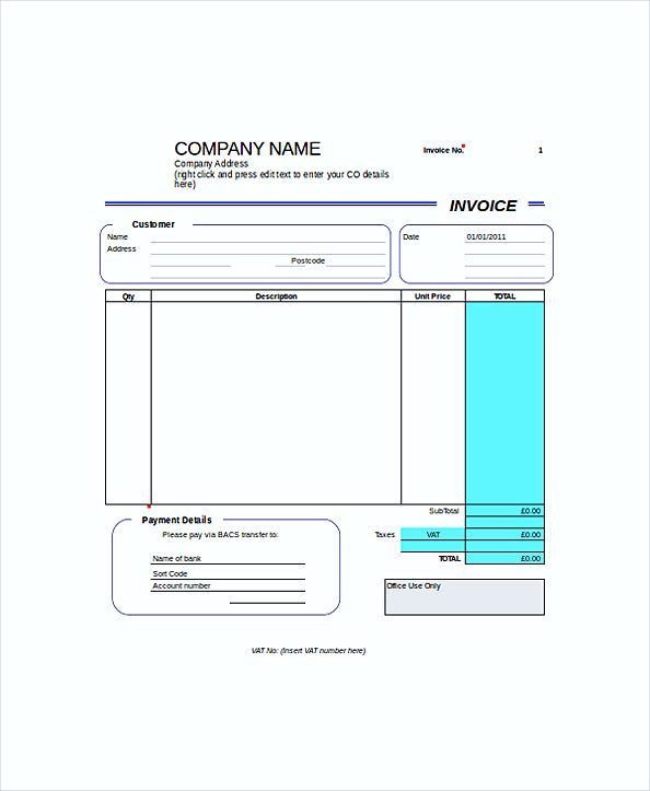 Pin by Joko on invoice template