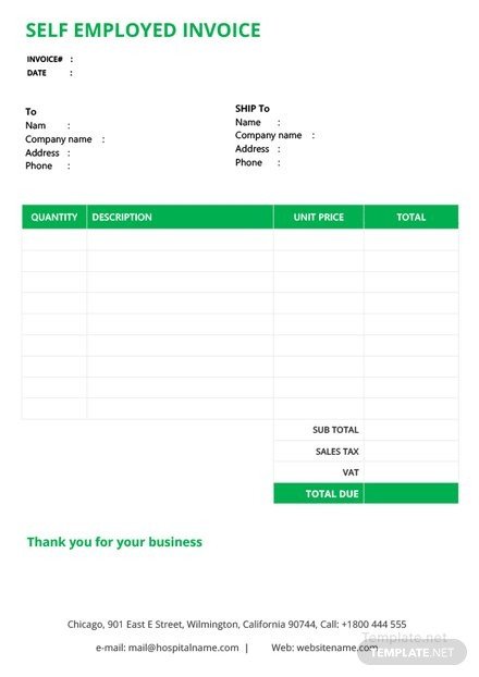 Simple Proforma Invoice Template in Microsoft Word Excel