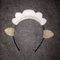 Sheep Ears headband template Church Ideas