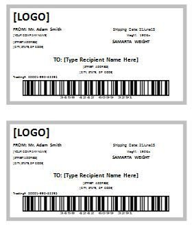 10 Shipping Label Templates