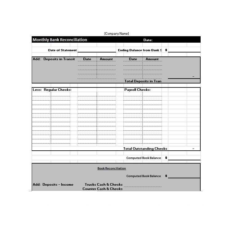 50 Bank Reconciliation Examples & Templates [ Free]