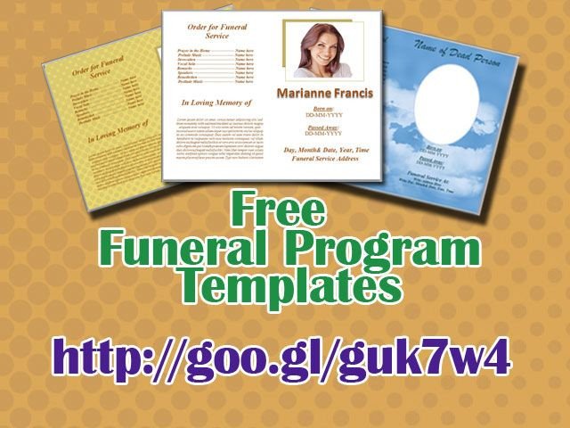 79 best Funeral Program Templates for MS Word to Download