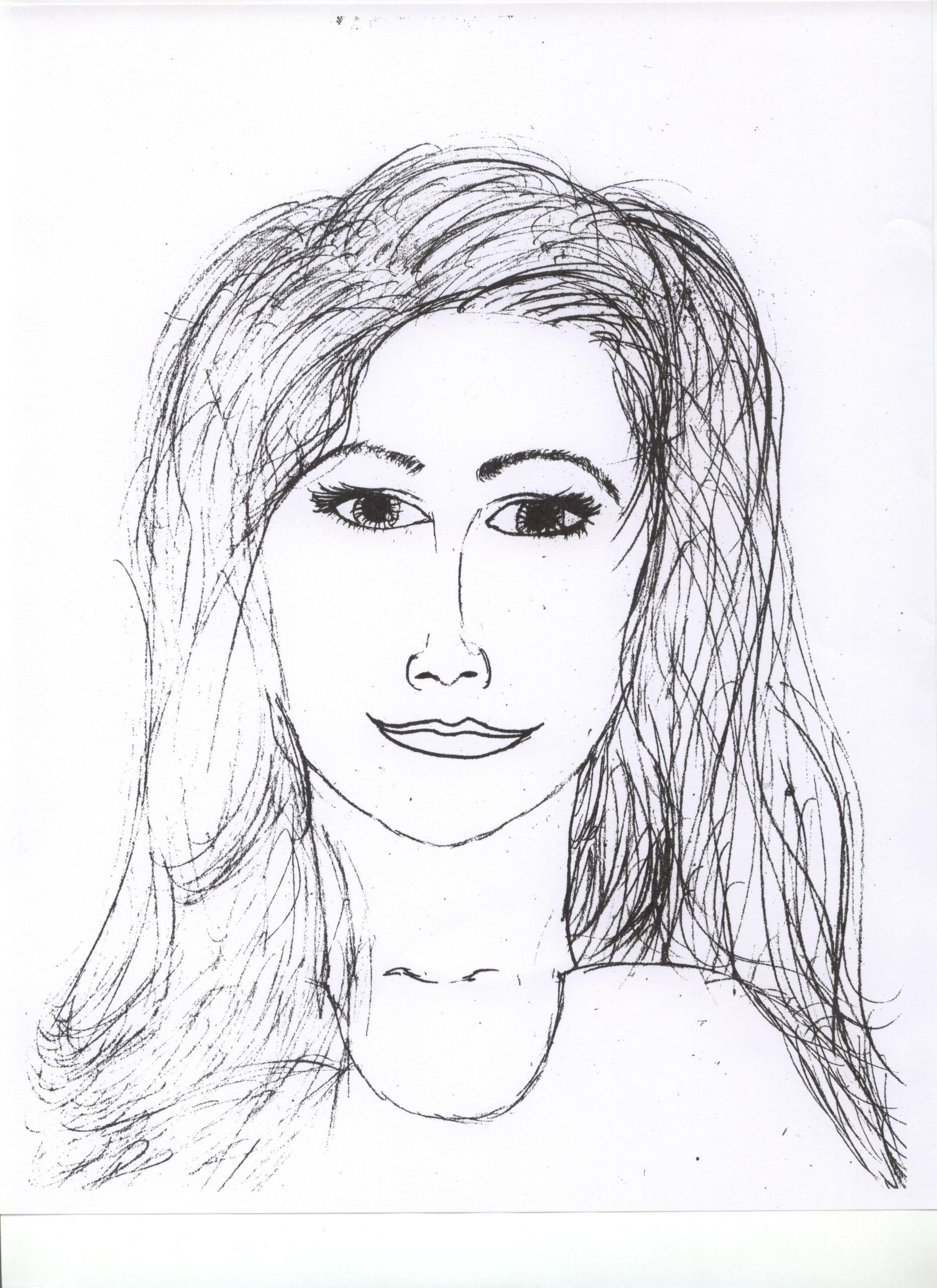 My Drawing of a Woman vanillamoon08 Fanpop