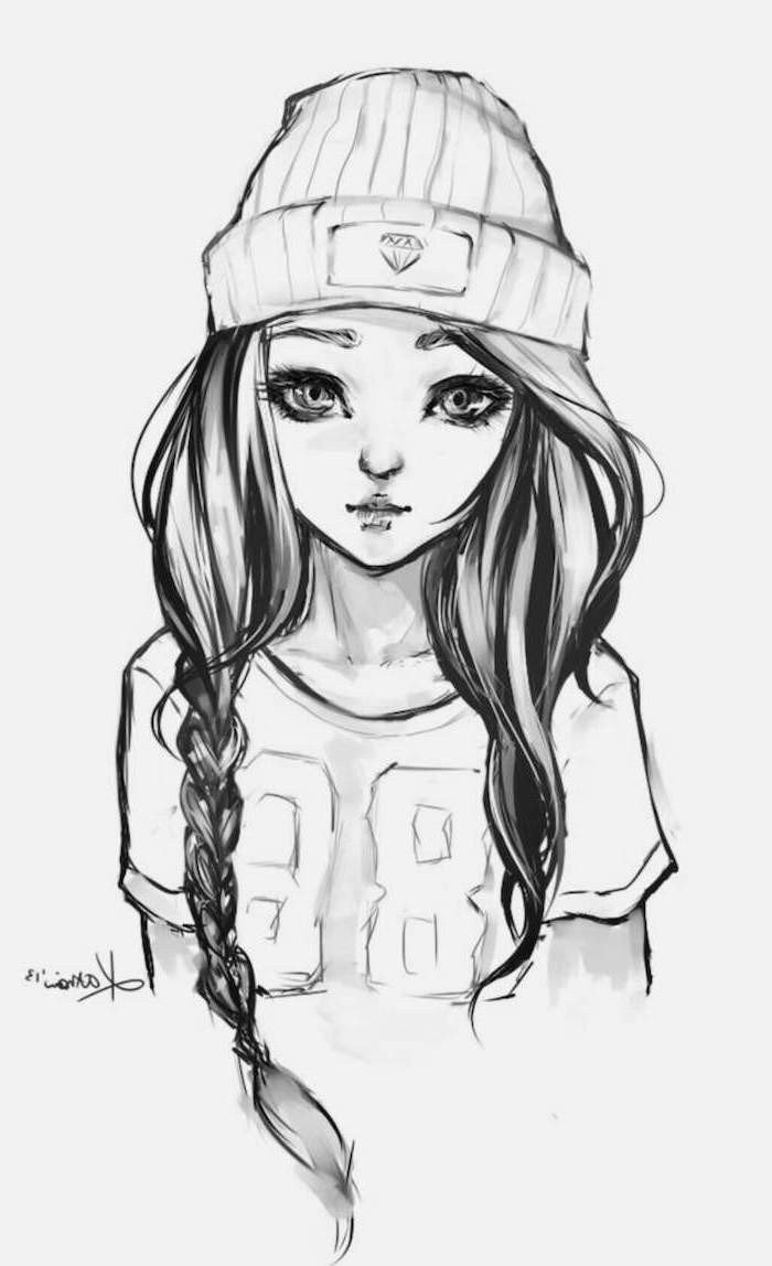 1001 ideas how to draw a girl tutorials and pictures
