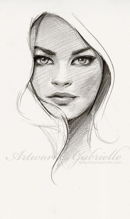 Artwork by Gabrielle 25 min sketch from ref Just