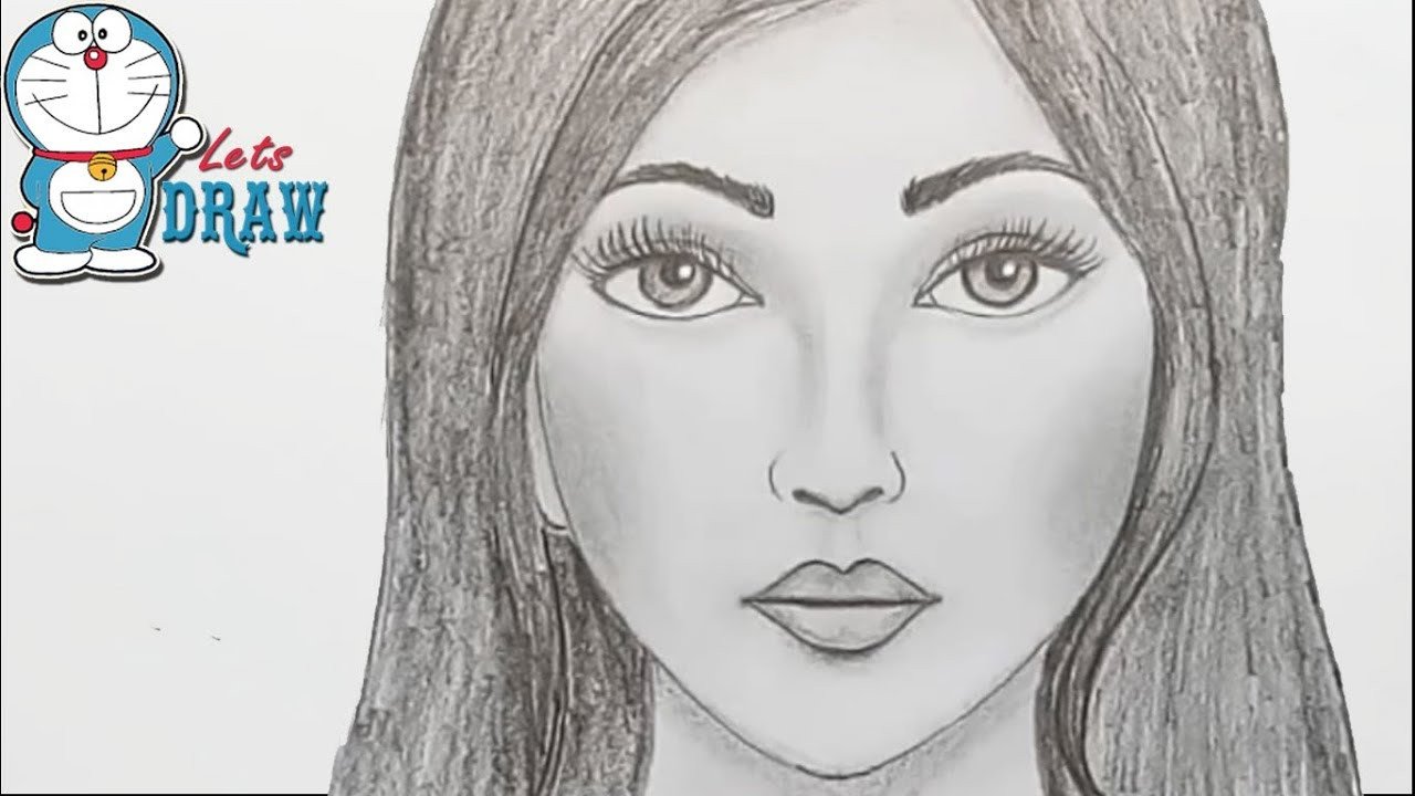 How to draw face for Beginners EASY WAY TO DRAW A