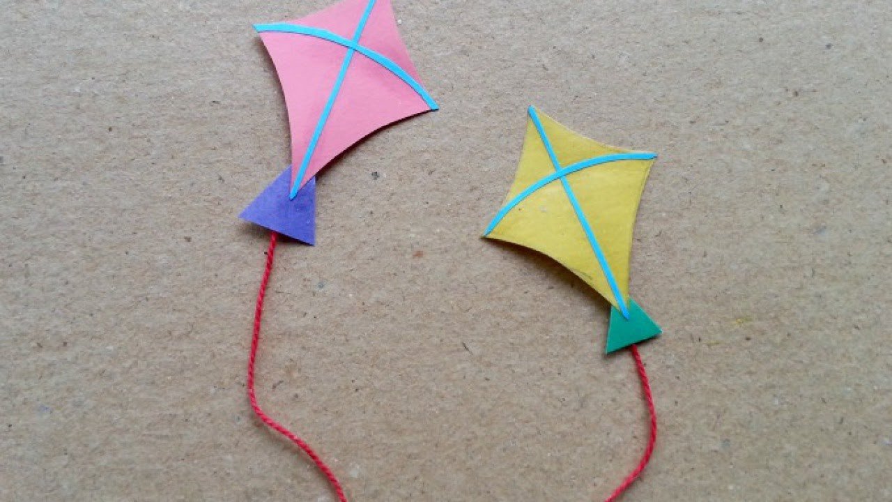 Make Fun Miniature Paper Kites DIY Guidecentral