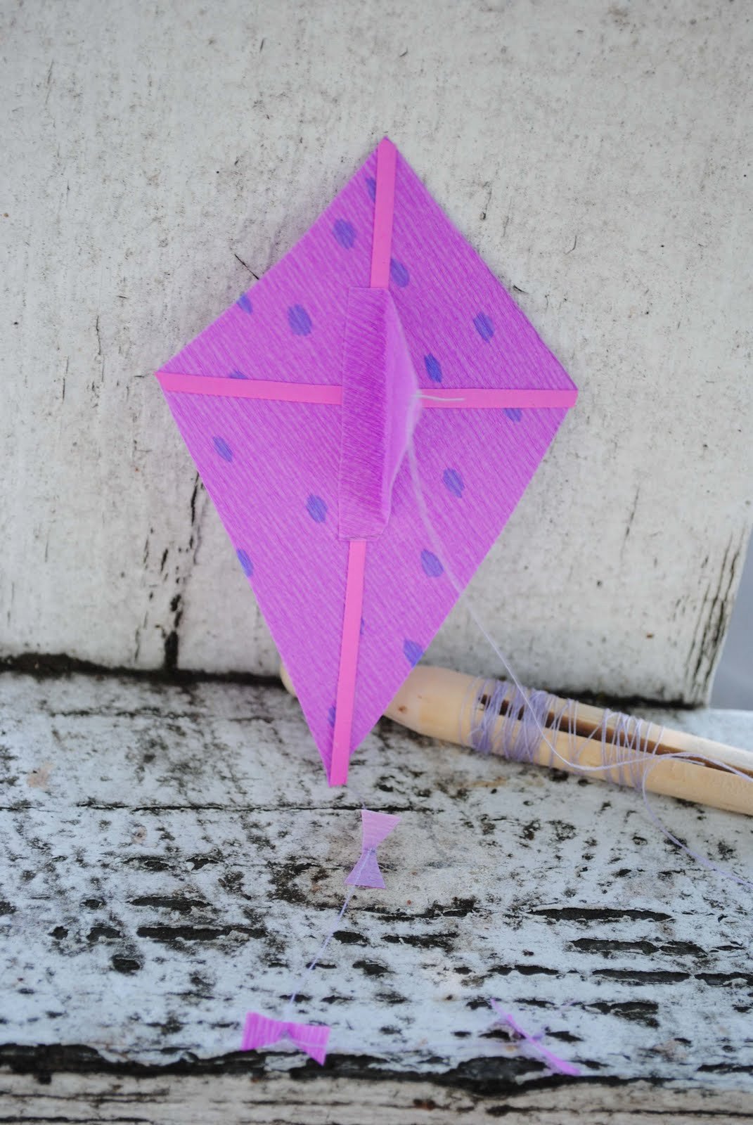 Preschool Crafts for Kids Miniature Kite Craft