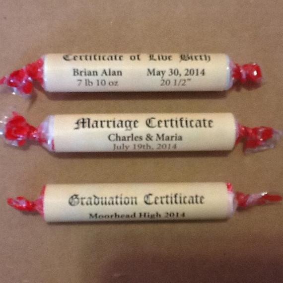 60 Smartie diploma wraps for graduations weddings birth of