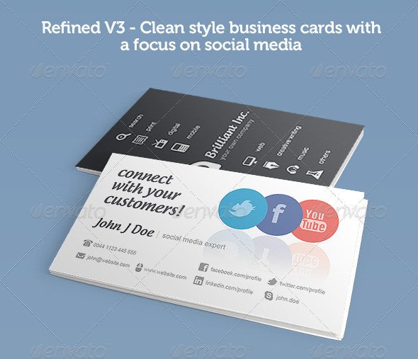 56 Visually Stunning PSD Business Card Templates