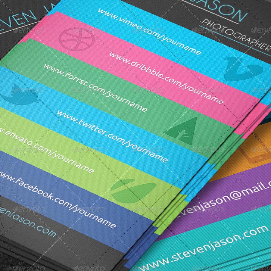 Social Media Business Card No 2 by Scopulus