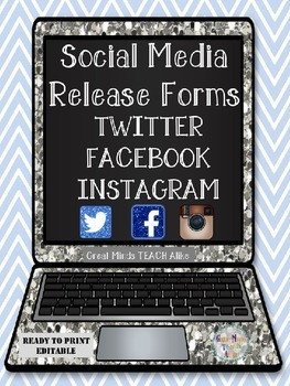 Social Media Release Forms Twitter Instagram