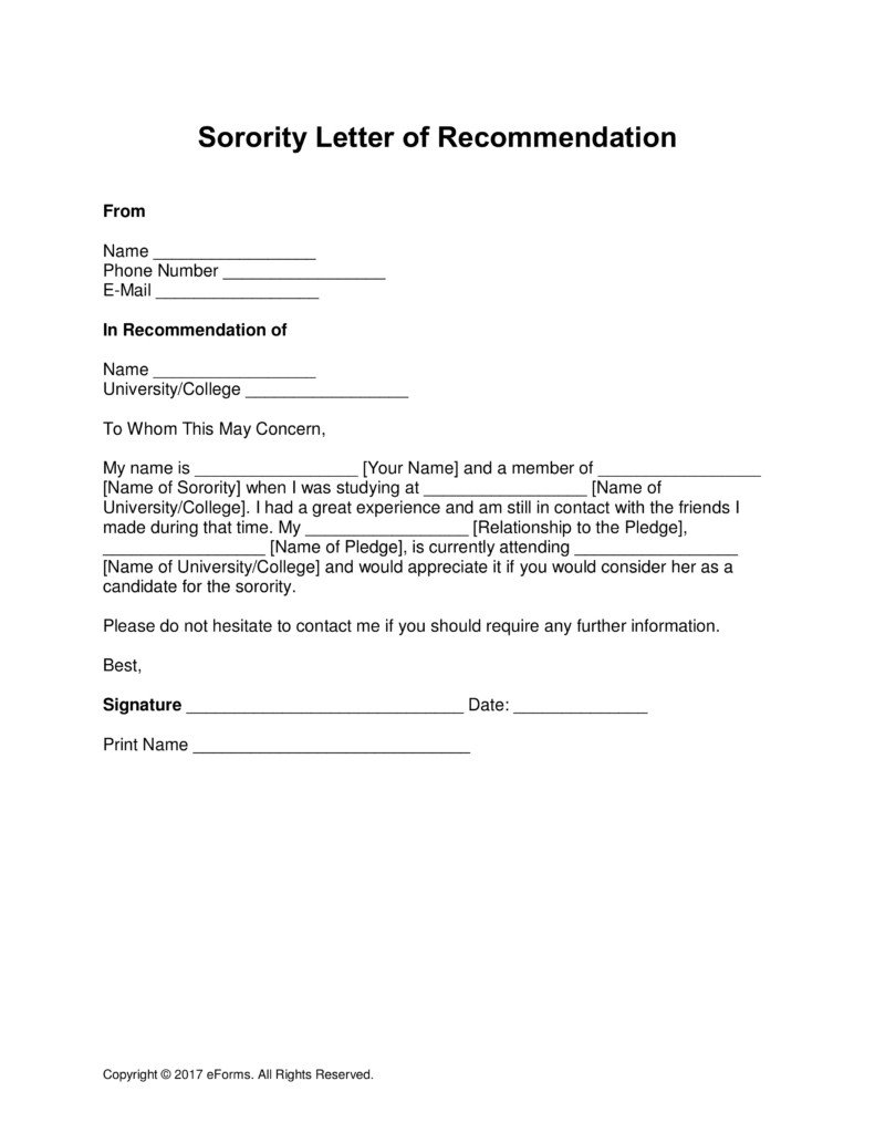 Alumni Letter Re mendation Template Samples