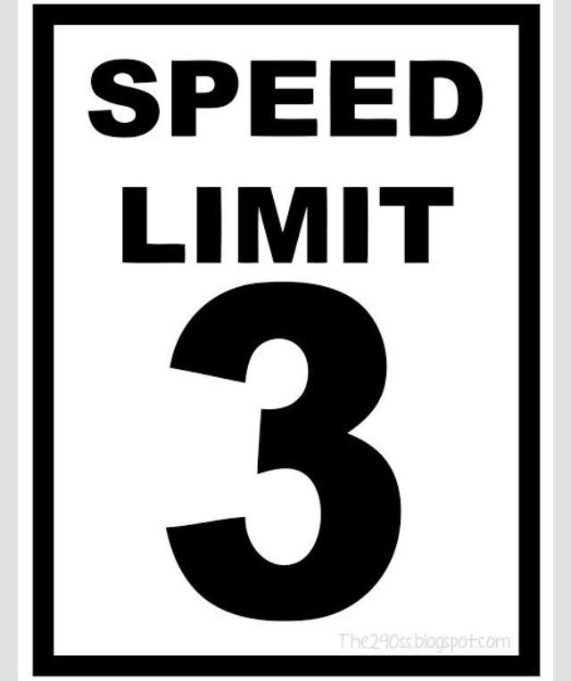 Speed Limit 3 sign for Cars theme