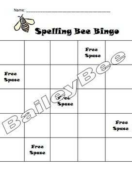 17 Best images about Spelling Bee on Pinterest