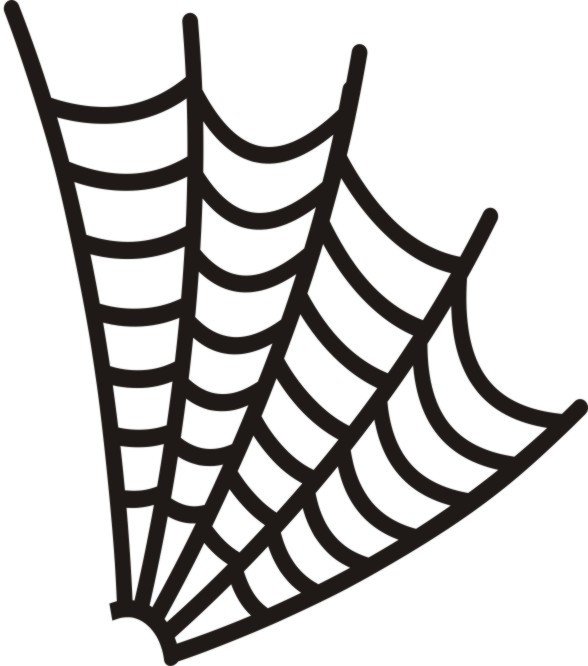 Spider Web 1 [M3235 Outline 8] $4 00 Custom Vinyl