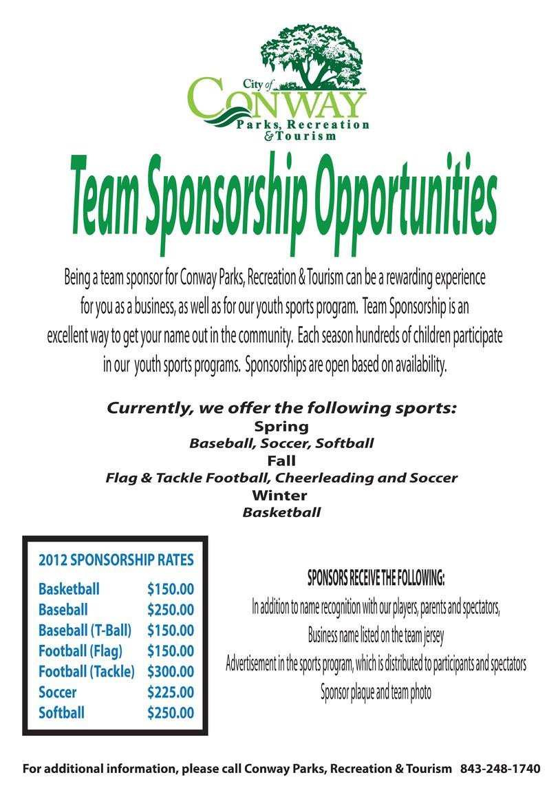 CLICK HERE TO DOWNLOAD A TEAM SPONSORSHIP FORM