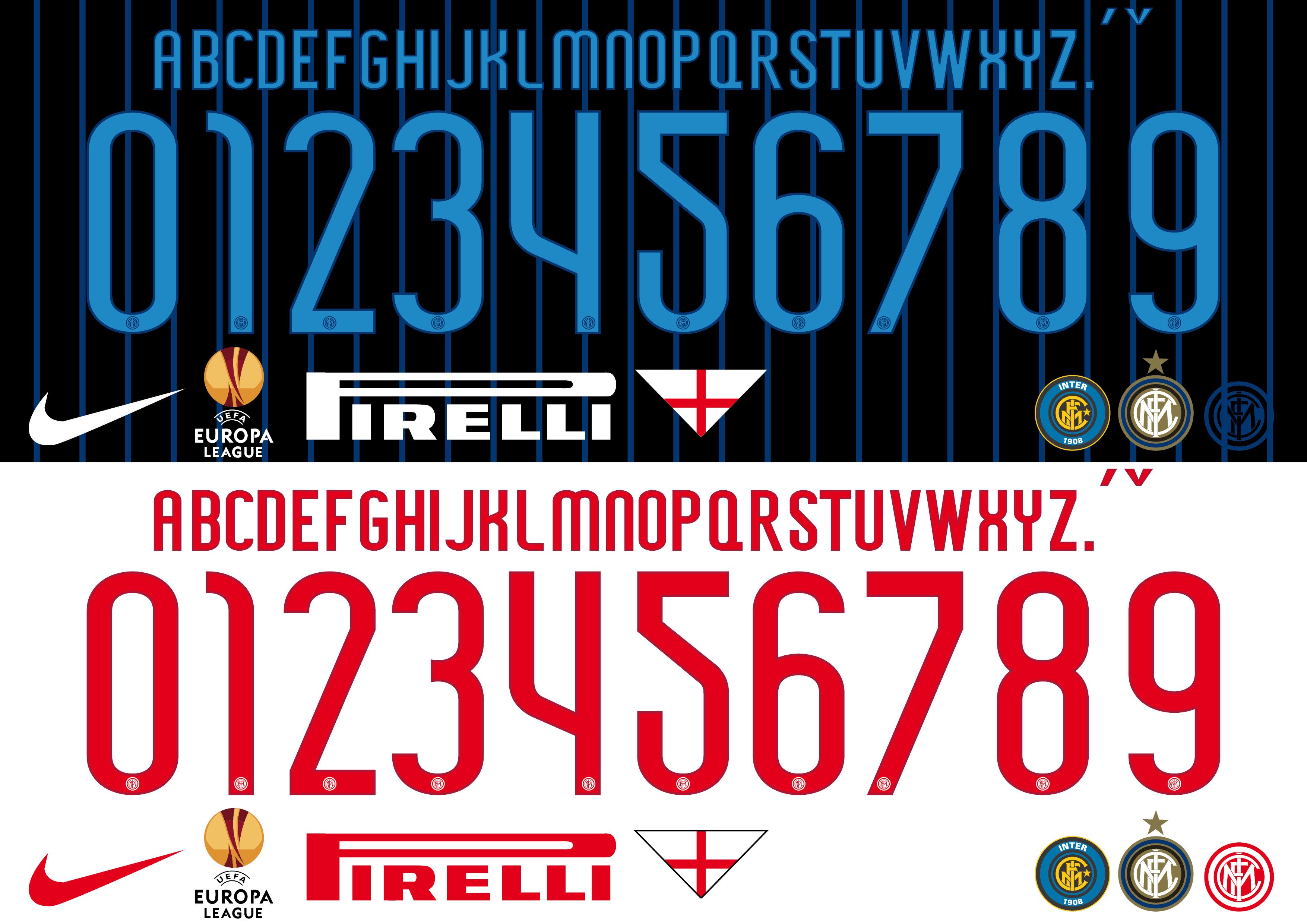 Inter 2015 font