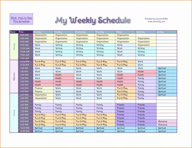 Frida Calendar Simple Schedule Maker Excel Template Sports