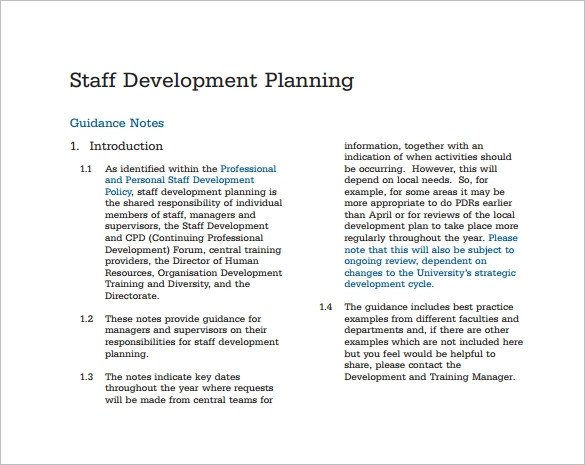 9 Staffing Plan Templates PDF DOC Xlsx