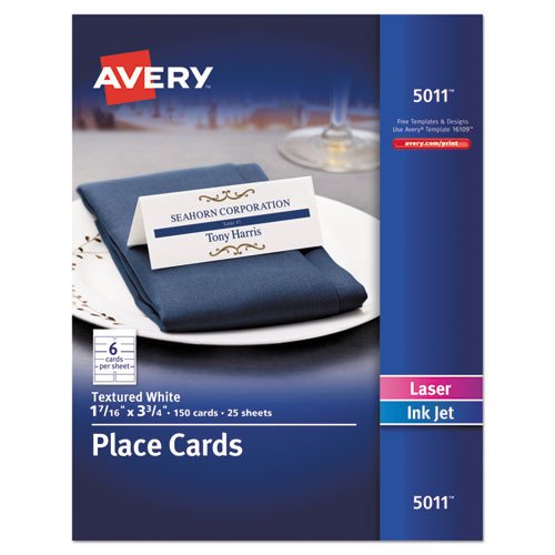 BettyMills Avery Tent Cards Avery 5011