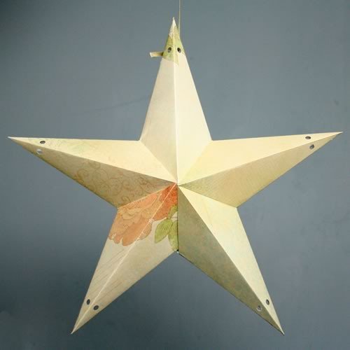 Make a Paper Star Lantern Printable Template and
