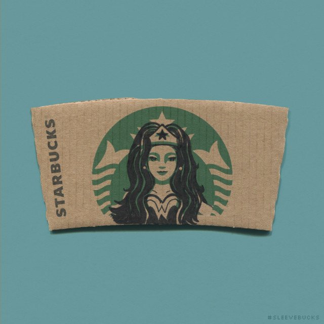 Artist Sleevebucks Transforms the Mermaid Logo on